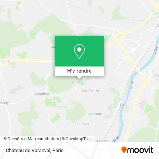 Château de Varanval plan