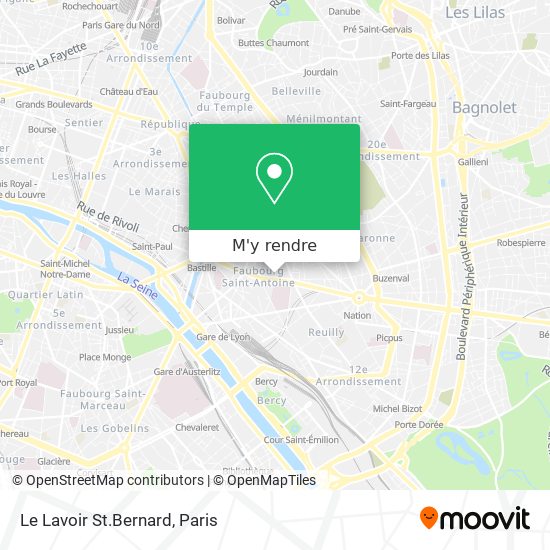 Le Lavoir St.Bernard plan
