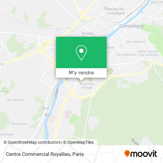 Centre Commercial Royallieu plan