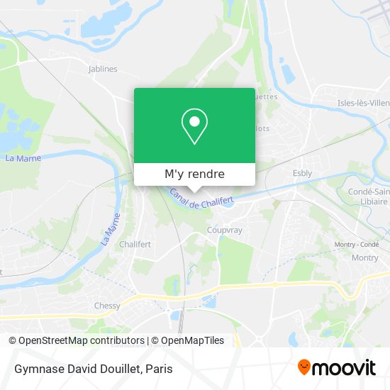 Gymnase David Douillet plan