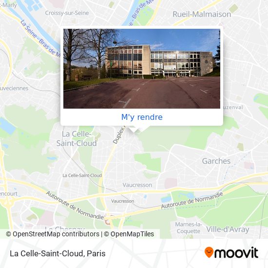 La Celle-Saint-Cloud plan