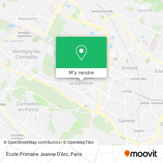 École Primaire Jeanne D'Arc plan