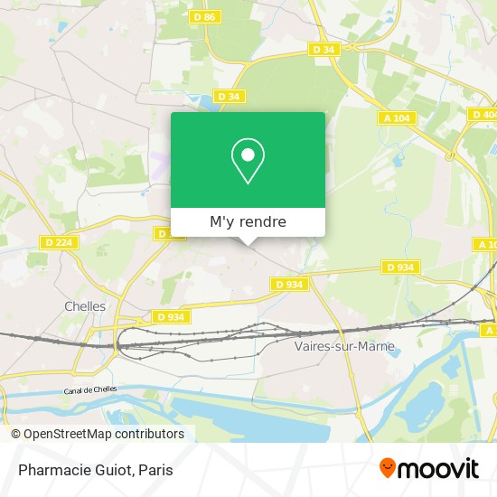 Pharmacie Guiot plan