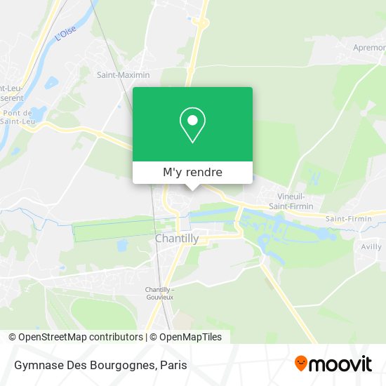 Gymnase Des Bourgognes plan