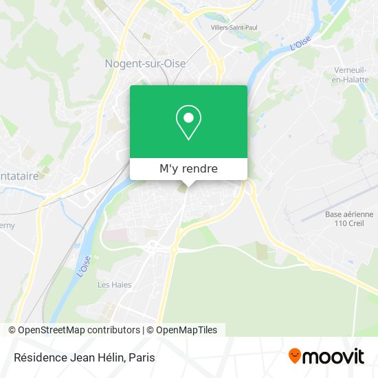 Résidence Jean Hélin plan
