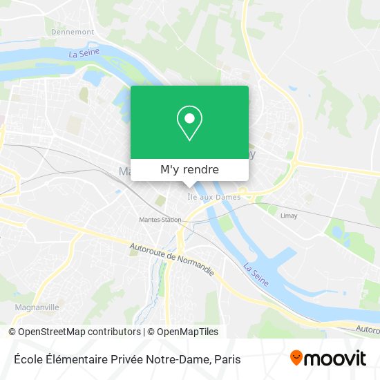 École Élémentaire Privée Notre-Dame plan