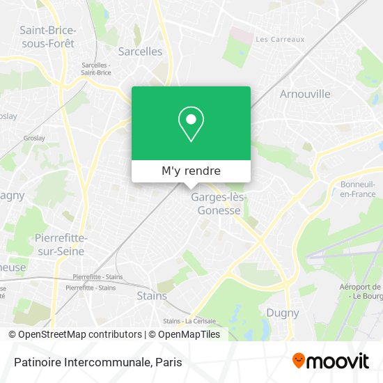 Patinoire Intercommunale plan