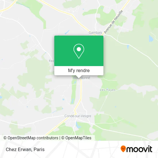 Chez Erwan plan