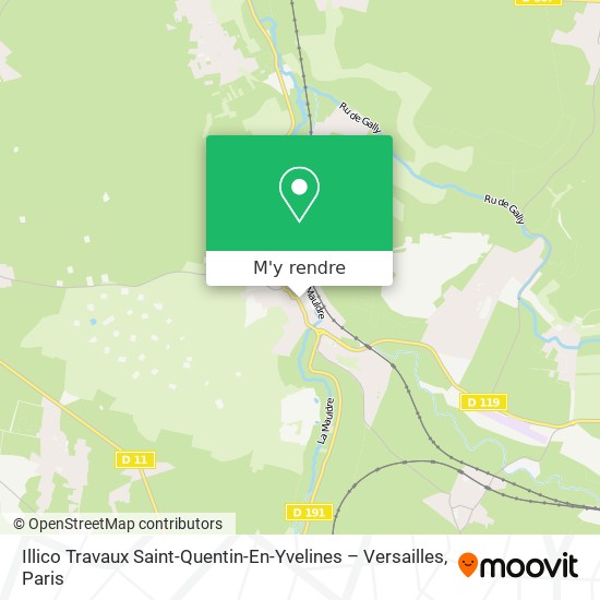 Illico Travaux Saint-Quentin-En-Yvelines – Versailles plan