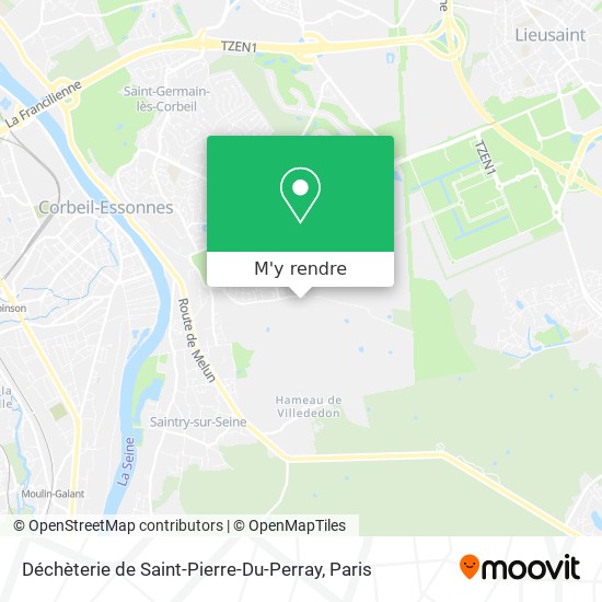 Déchèterie de Saint-Pierre-Du-Perray plan