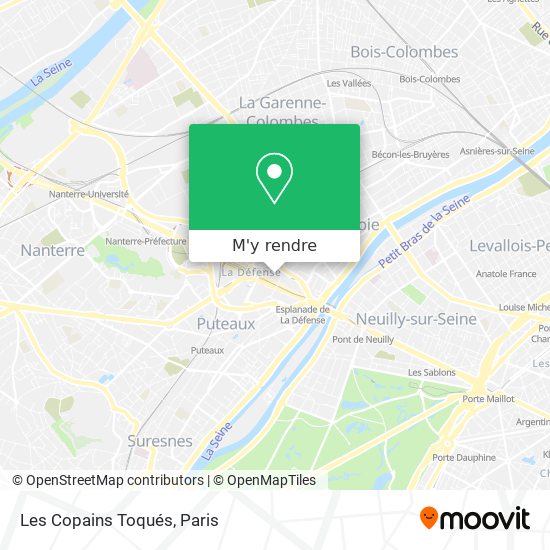 Les Copains Toqués plan