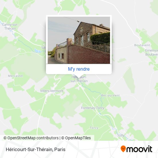 Héricourt-Sur-Thérain plan
