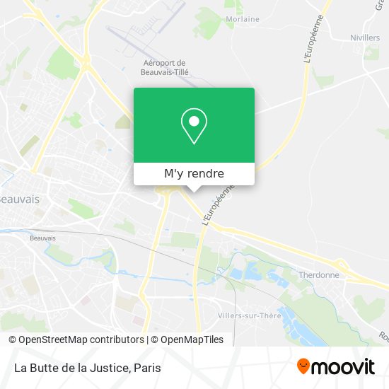 La Butte de la Justice plan