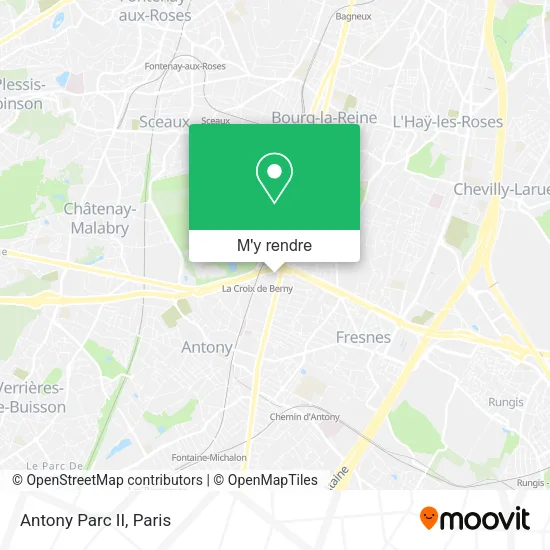 Antony Parc II plan