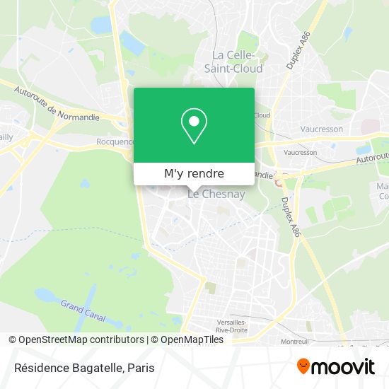 Résidence Bagatelle plan