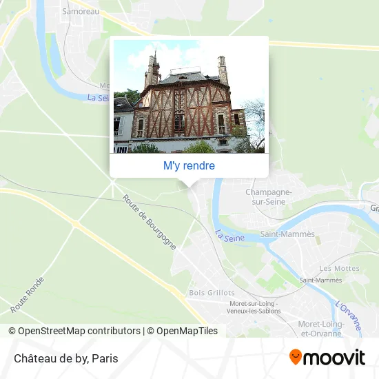 Château de by plan
