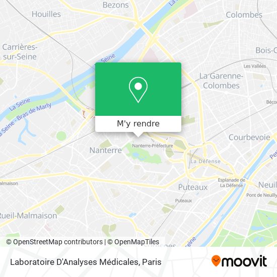 Laboratoire D'Analyses Médicales plan