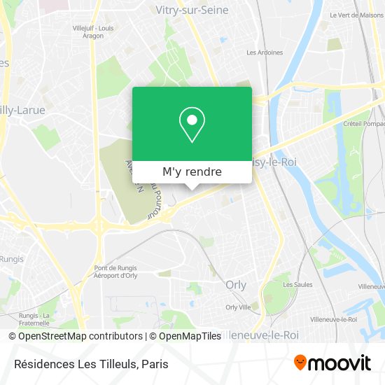 Résidences Les Tilleuls plan