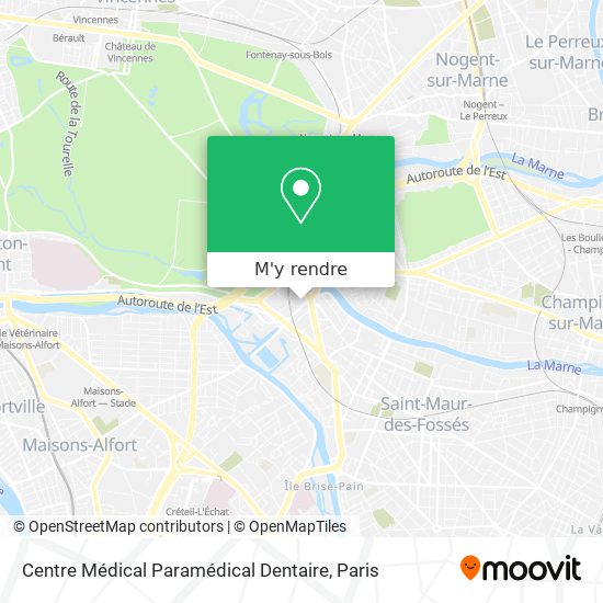 Centre Médical Paramédical Dentaire plan