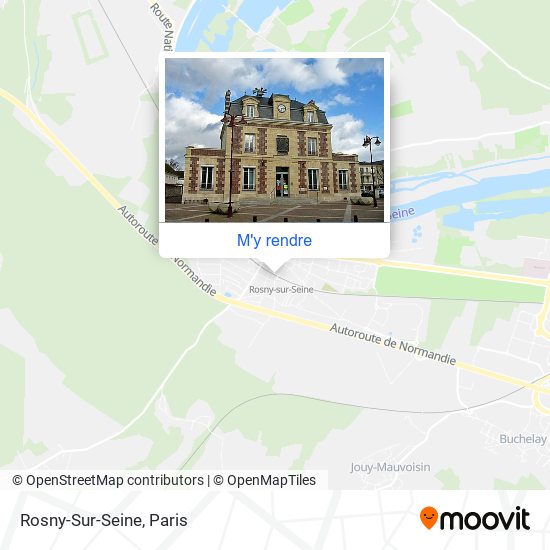 Rosny-Sur-Seine plan