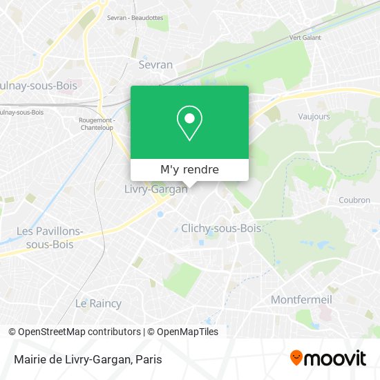 Mairie de Livry-Gargan plan