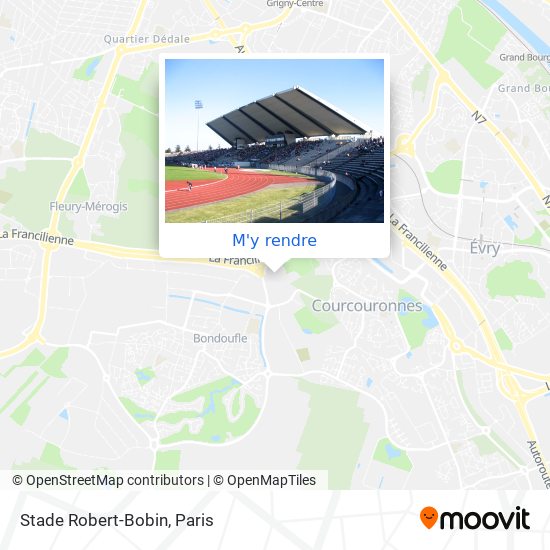 Stade Robert-Bobin plan