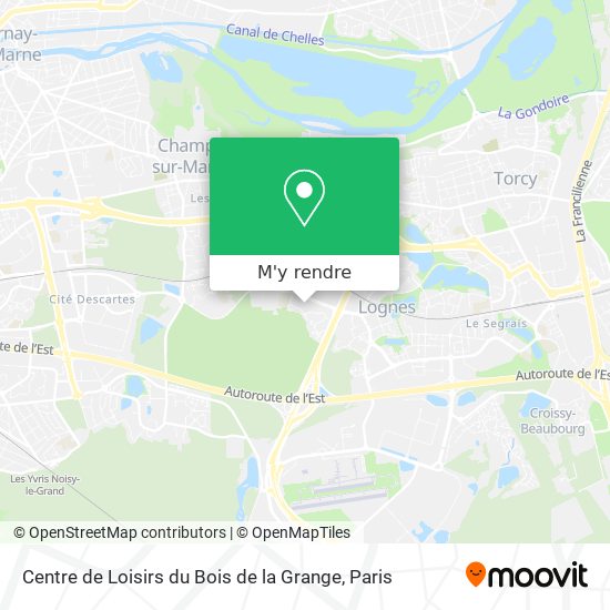 Centre de Loisirs du Bois de la Grange plan