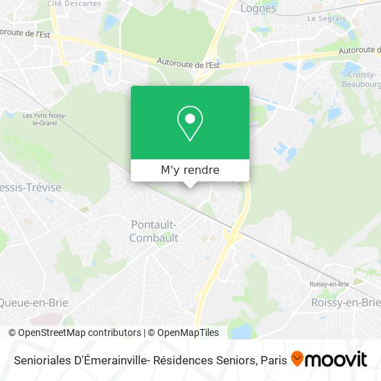 Senioriales D'Émerainville- Résidences Seniors plan