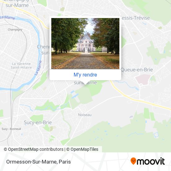 Ormesson-Sur-Marne plan