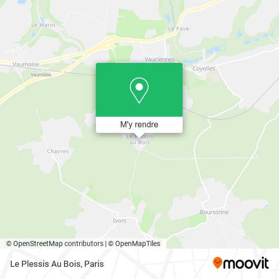 Le Plessis Au Bois plan