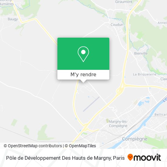 Pôle de Développement Des Hauts de Margny plan