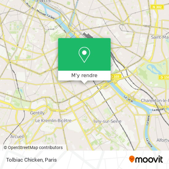 Tolbiac Chicken plan