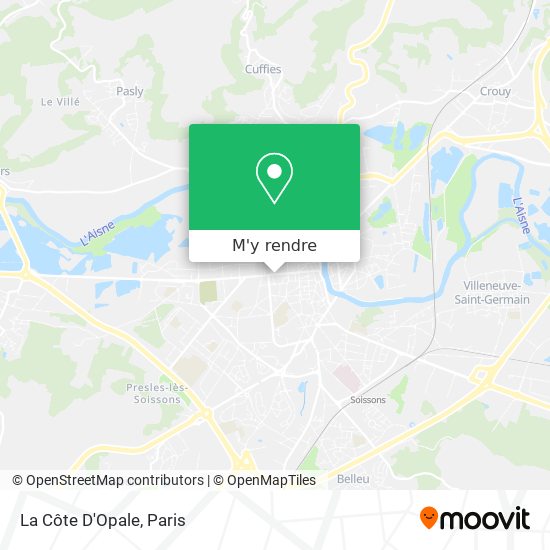La Côte D'Opale plan