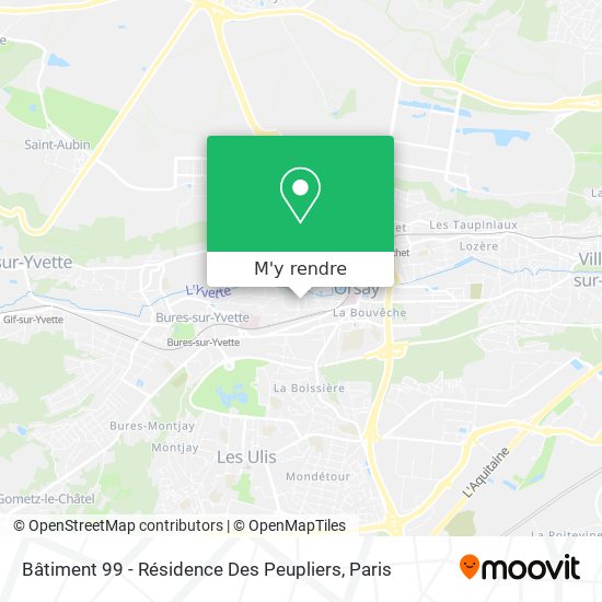Bâtiment 99 - Résidence Des Peupliers plan