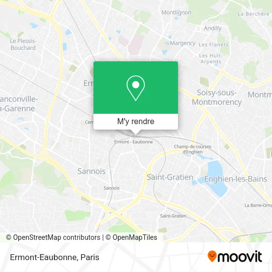 Ermont-Eaubonne plan