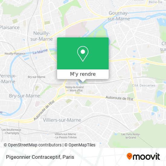 Pigeonnier Contraceptif plan