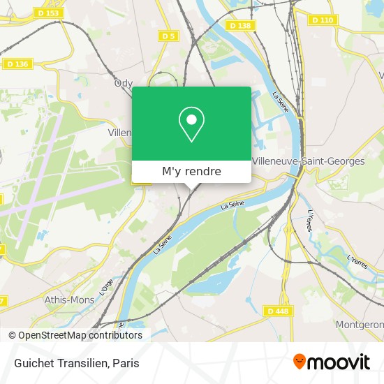 Guichet Transilien plan