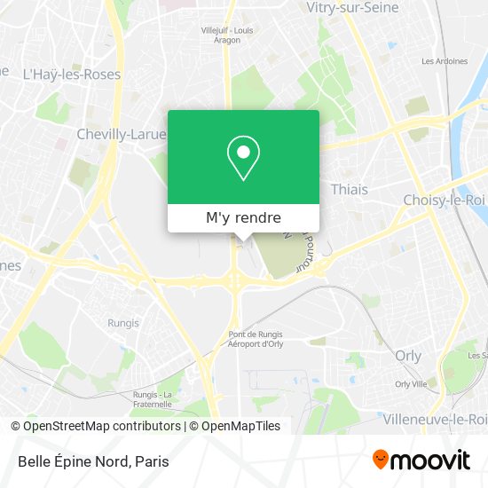 Belle Épine Nord plan