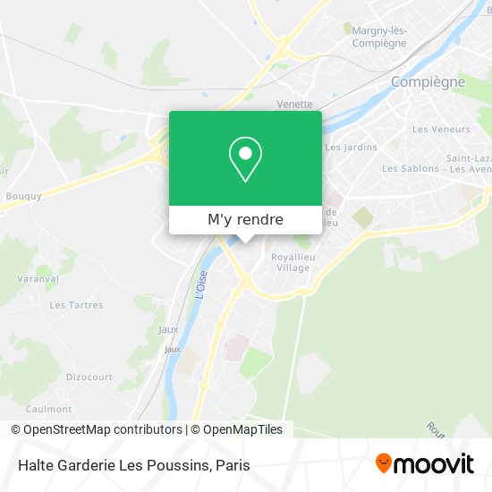 Halte Garderie Les Poussins plan