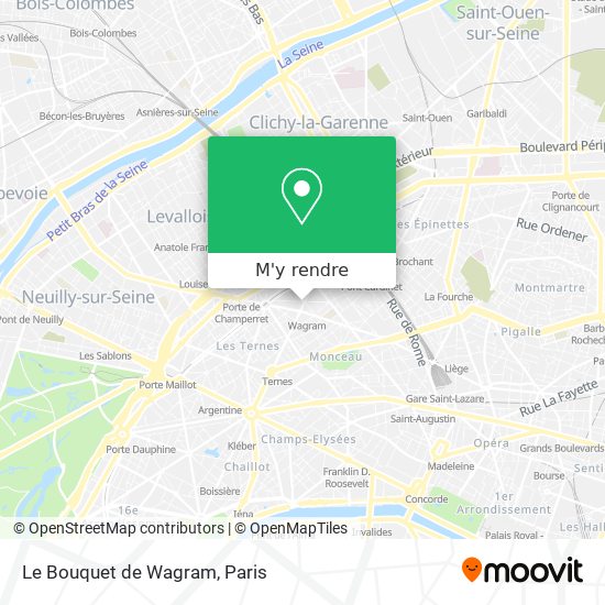 Le Bouquet de Wagram plan