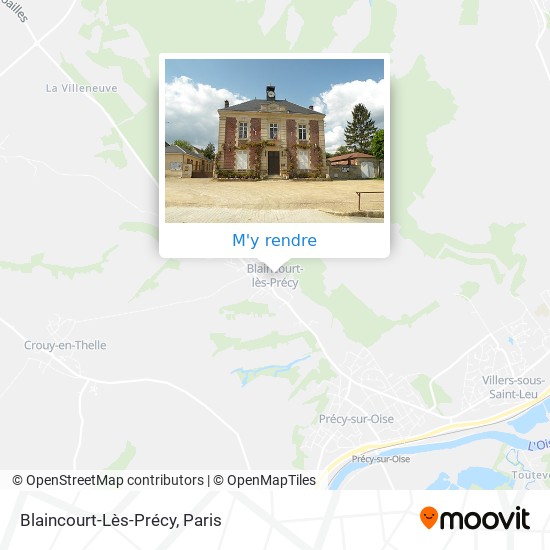Blaincourt-Lès-Précy plan