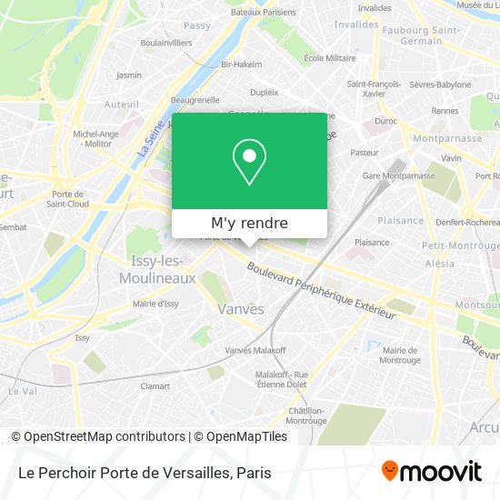 Le Perchoir Porte de Versailles plan