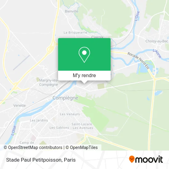Stade Paul Petitpoisson plan