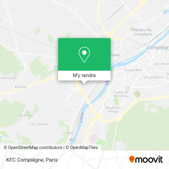 KFC Compiègne plan