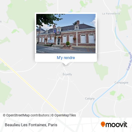 Beaulieu Les Fontaines plan