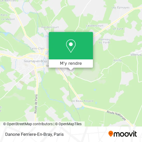 Danone Ferriere-En-Bray plan