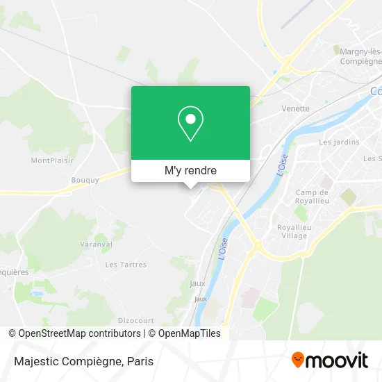 Majestic Compiègne plan