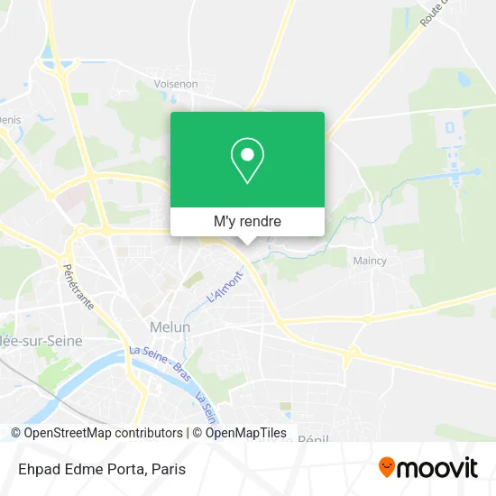 Ehpad Edme Porta plan