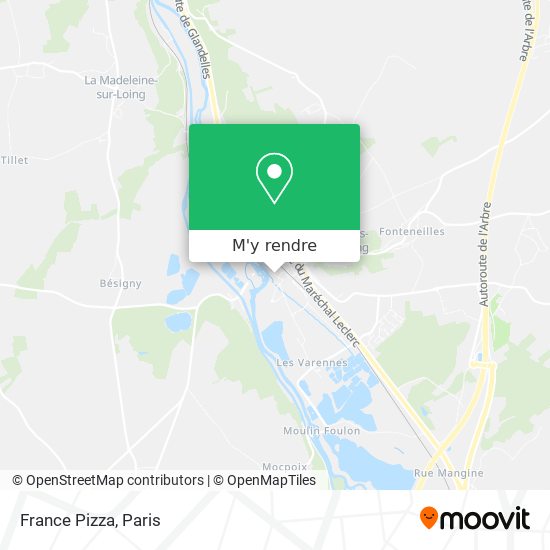 France Pizza plan