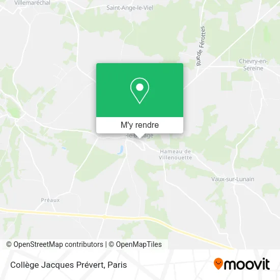 Collège Jacques Prévert plan